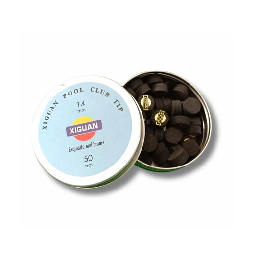 Xiguan Pro Pool Tip 14mm Black