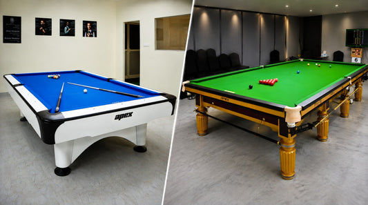 Snooker Table vs Pool Table: What's the Difference?