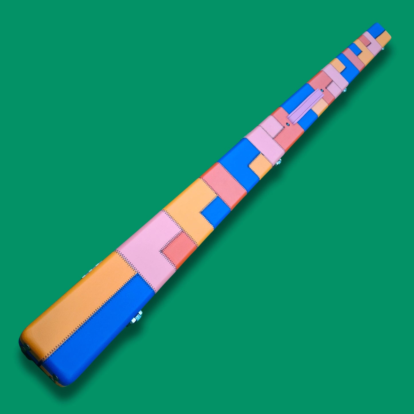 Premium Leather 1Pc Cue Case - Brick Series