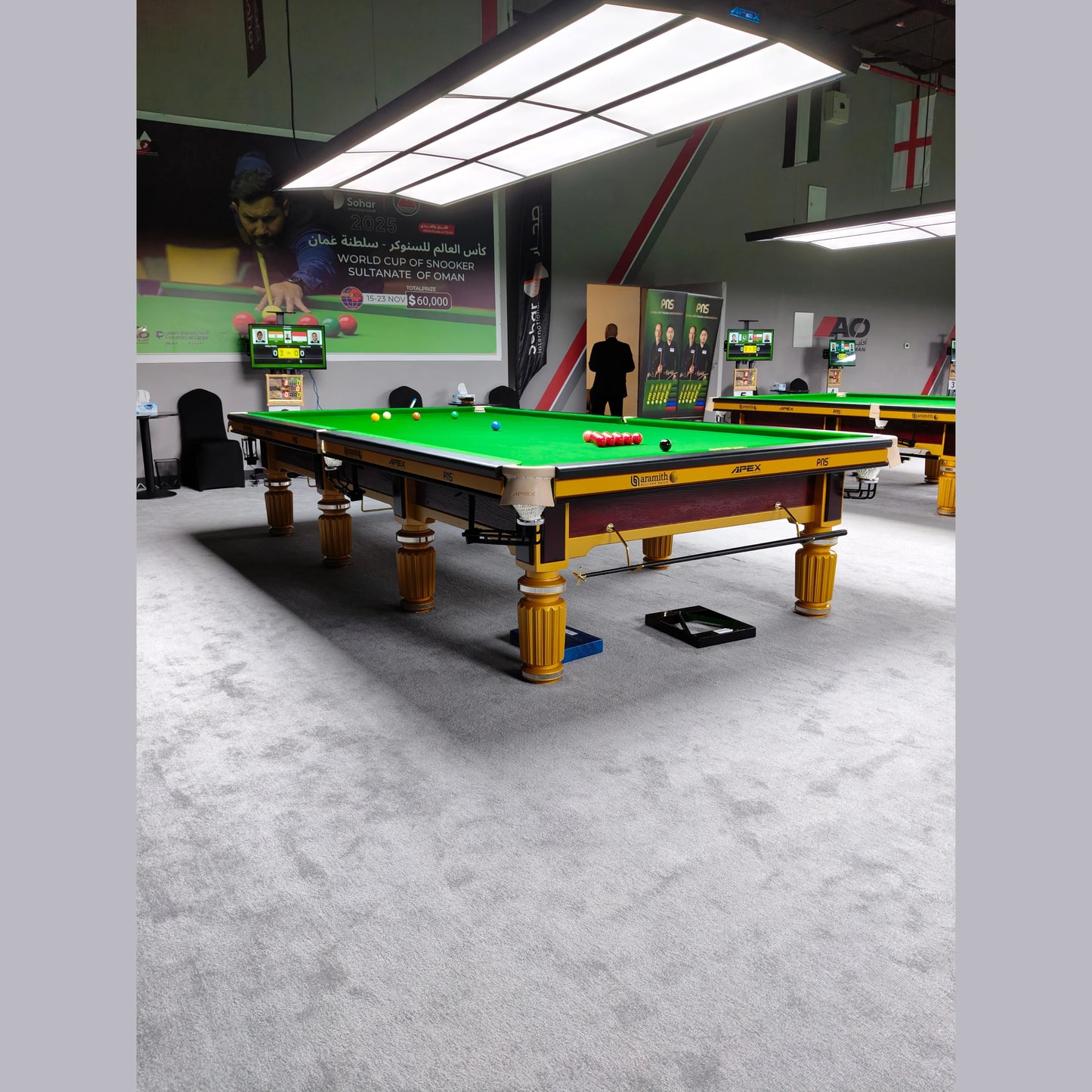 Apex Regalia Snooker Table - 6 Ft x12 Ft