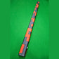 Leather 1pc Cue Case With Lock - Block Pattern