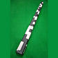 Leather 1pc Cue Case With Lock - Block Pattern
