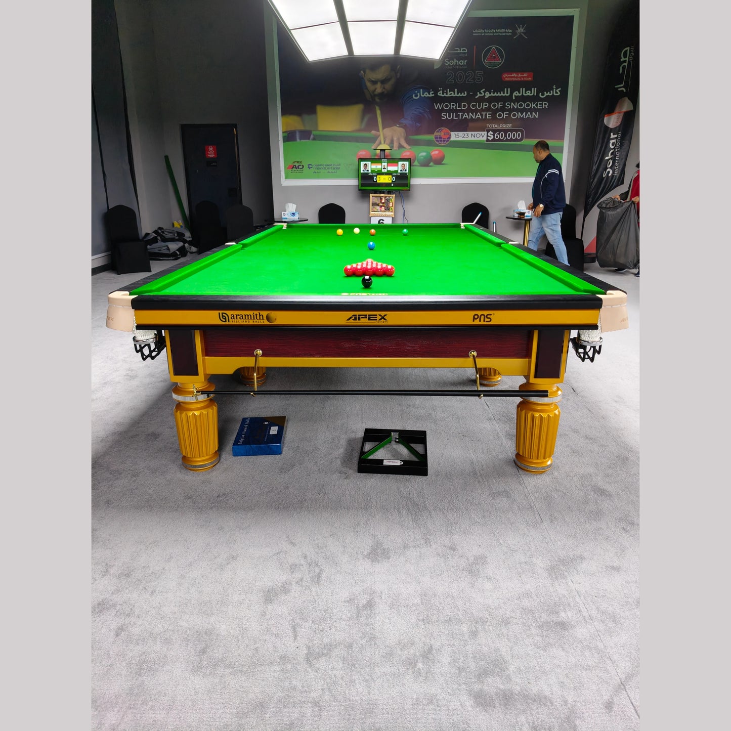 Apex Regalia Snooker Table - 6 Ft x12 Ft